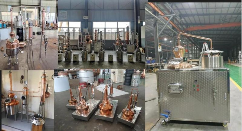 China Market Price for Copper Moonshine Vodka Brandy Whisky Alcohol Distiller