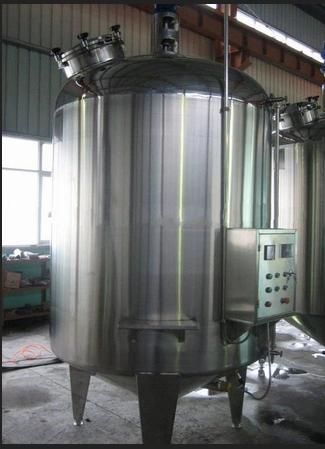 304 316 Stainless Steel Jacket Insulated Jelly Fruit Juice Mixing Tank Price