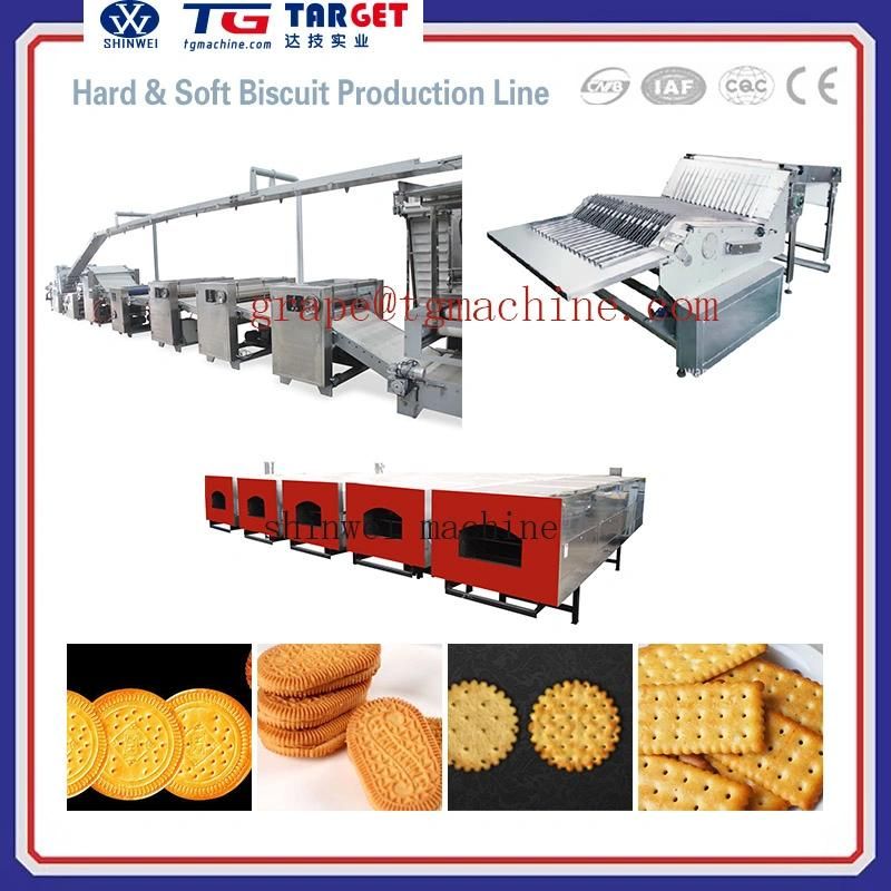 Double Used Automatic Hard and Soft Biscuit Making Machine for Sale