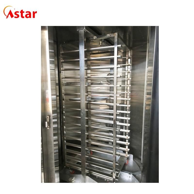 Commercial Automatic Bakery Gas Electric Diesel Bread Baking Machine Rotary Rack Oven