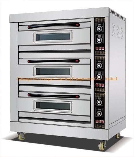 Electric Deck Oven 3 Deck Baking Oven of Bakery Equipment