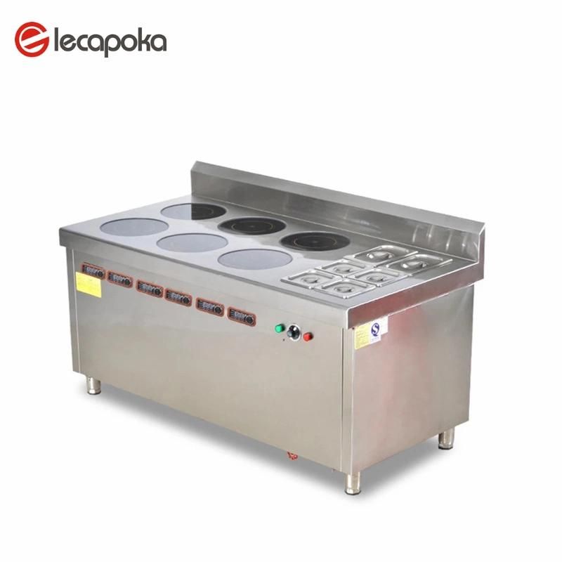 Made in China Custom Made Hotel Restaurant Professional Commercial Kitchen Equipment Electric Cooking Equipment