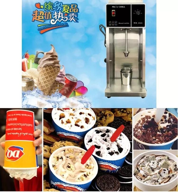 Commercial Dq Blizzard Machine Ice Cream Mixer Blender Milk Shaker Mixer