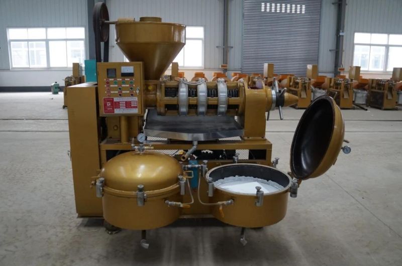 2021 New Automatic Oil Press Machine with Filter