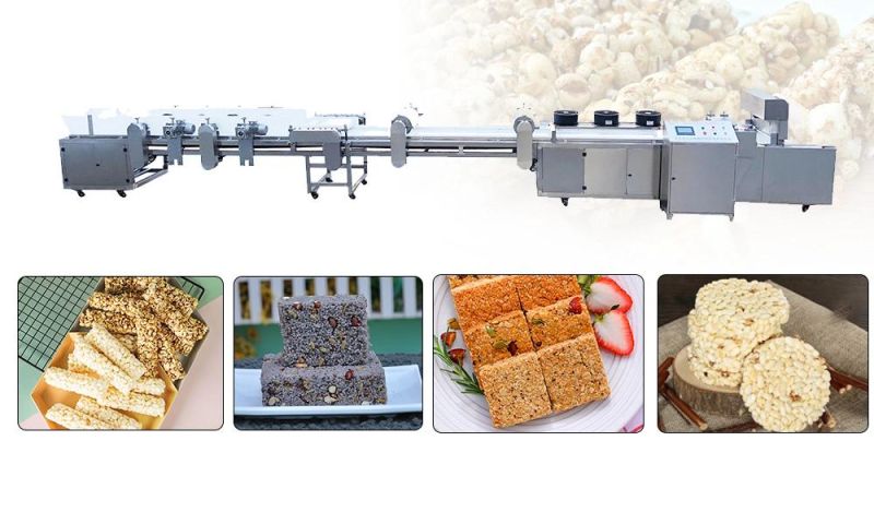 Hot Sale Cereal Bar Best Price Nougat Production Line Granola Bar Making Machine