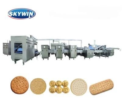 Fully Automatic Industrial Flour Mixer Biscuit Production Line Factory Price