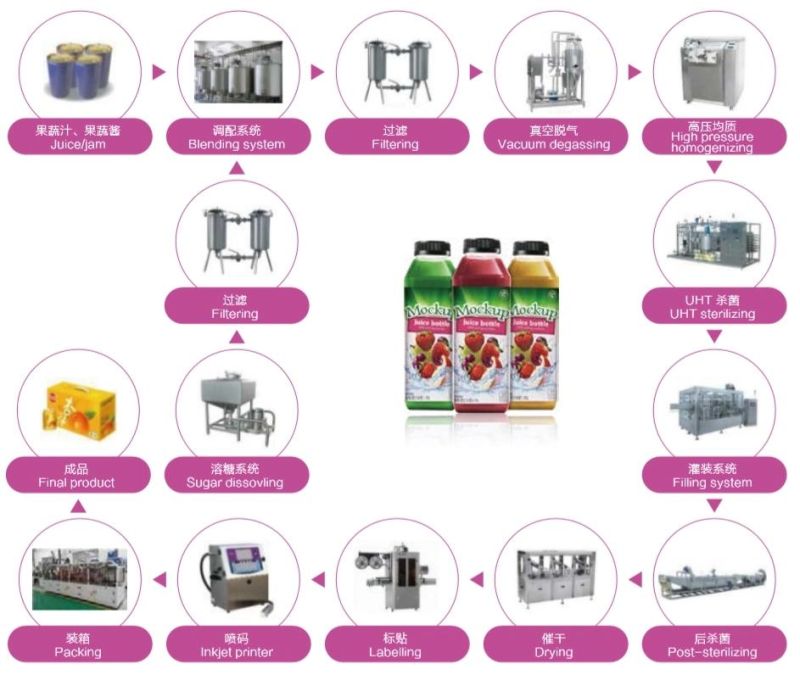 Ws New Automatic Juice Processing Machine Uht Sterilizer