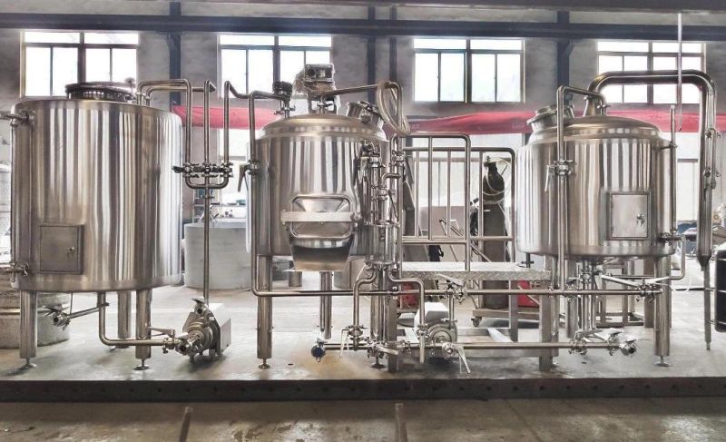 Turnkey 5hl Two Vessels Brewhouse Beer Brewing System