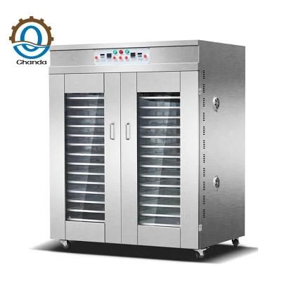 Commercial Digital Control 30/40/50 Trays Double Door Food Fruit Vegetables Dryer ...