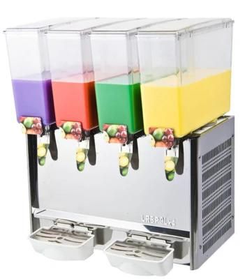 4 Tanks Cooling and Mixing Beverage Juice Dispenser Machine