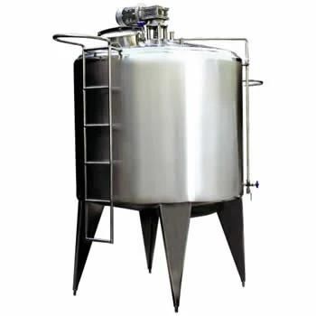 10000 Litre Stainless Steel Liquid Detergent Autoclave Storage Tank Agitator