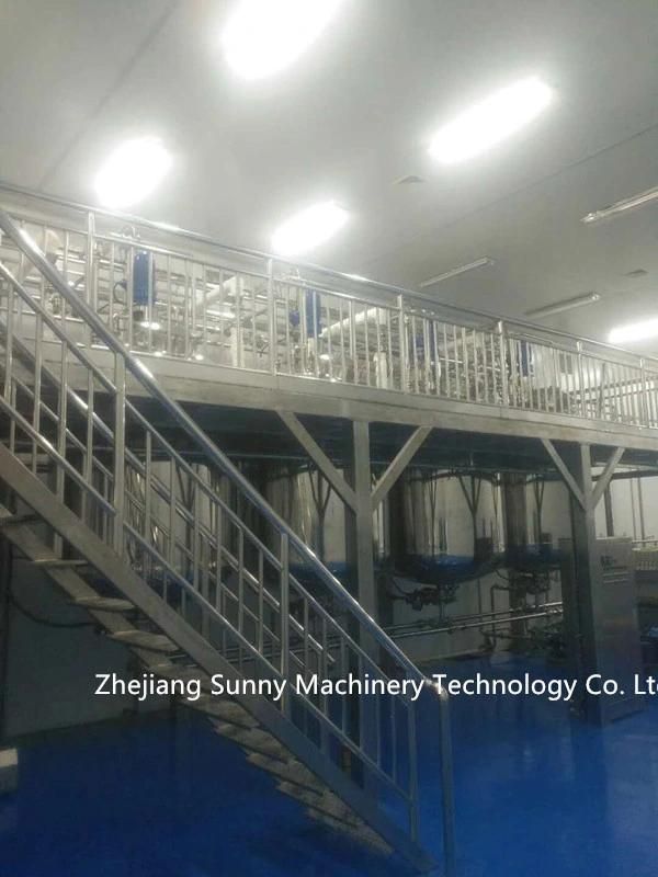 Pharmaceutical Stainless Steel Fermentation Tank with Agitator