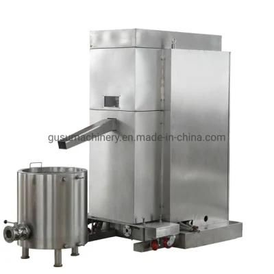 Double Shaft Cocoa Butter Ball Mill Chocolate Grinding Machine with PLC System