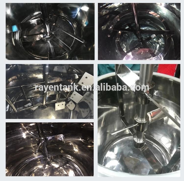 SUS304 or 316L Stainless Steel 1000 Litre Mixing Tank Process Tank