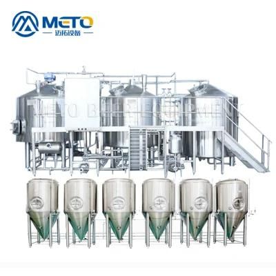 1000L 2000L Commercial Beer Brewery Equipment Turnkey Brewing System