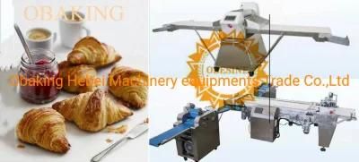 Automatic Croissant Production Line/Pastry Dough Equipment/ Dough Sheeter/Pastry ...