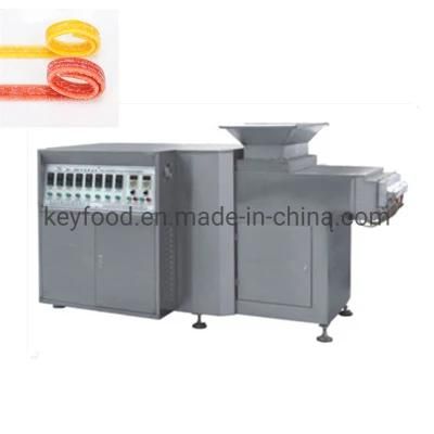 Best Selling Automatic Sour Rainbow Licorice Belt Candy Making Machine