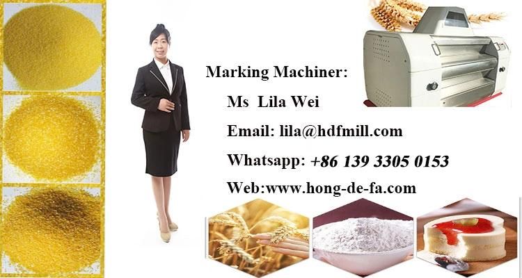 Automatic Running Maize Wheat Corn Flour Meal Grits Mill Milling Processing Making Machine