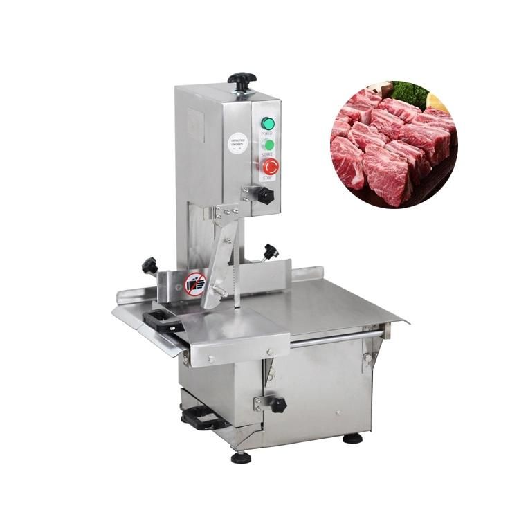 Manual Meat Bone Cutter Chopper Meat Band Saw Frozen Meat Cutting Bone Saw Machine