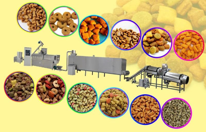 Full-Automatic Electricity Pet Food Extruder for Floating Fish Production