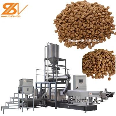 Automatic Extruded Dog Food Feed Pellet Making Machine Food Dog Extruder Machine