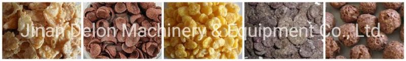 Corn Flakes Breakfast Cereals Making Machine Production Line