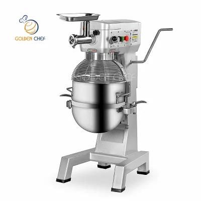 30L 1.8kw Bakery and Snacks Three Levels Multi-Functional Mixer Planetary Mixer Food Mixer ...