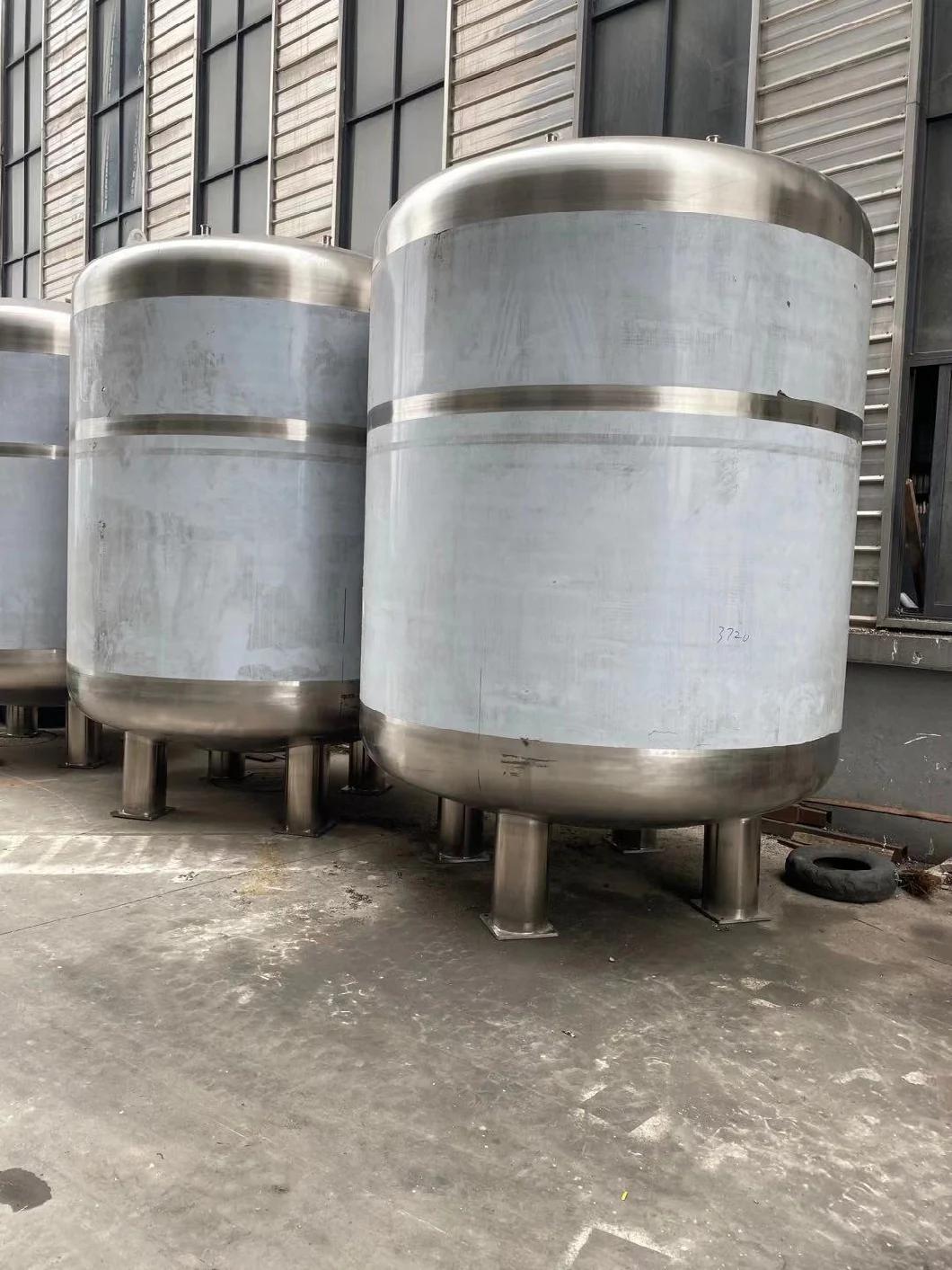 Stainless Steel Storage Buffer Reaction Biology Tank with CE Certificate