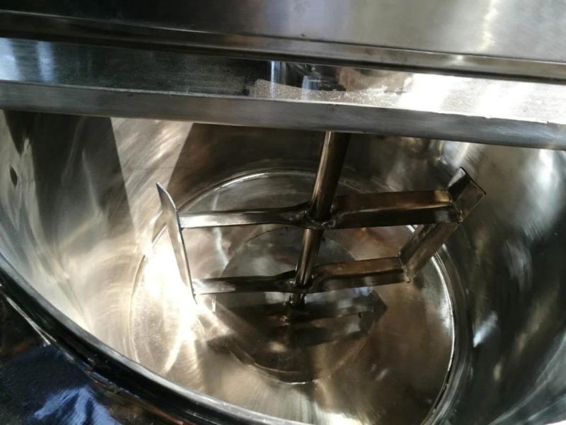 Sanitary Stainless Stainless Steel Mixing Steam Jacket Tank Supplier