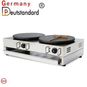 Double Head Electric Crepe Maker Crepe Pancake Machine