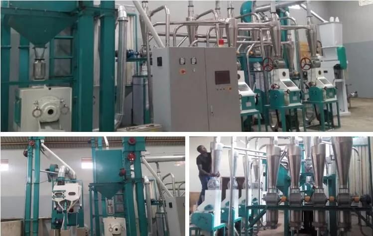 30t/24h Corn Flour Processing Plant Maize Milling Machinery Machine Price