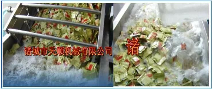 Industrial Bag Food Products Bubble Washing Machine