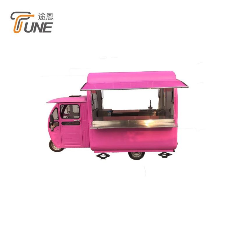 Towable Street Mobile Kitchen Outdoor 3m X 2m Mobile Food Trailer