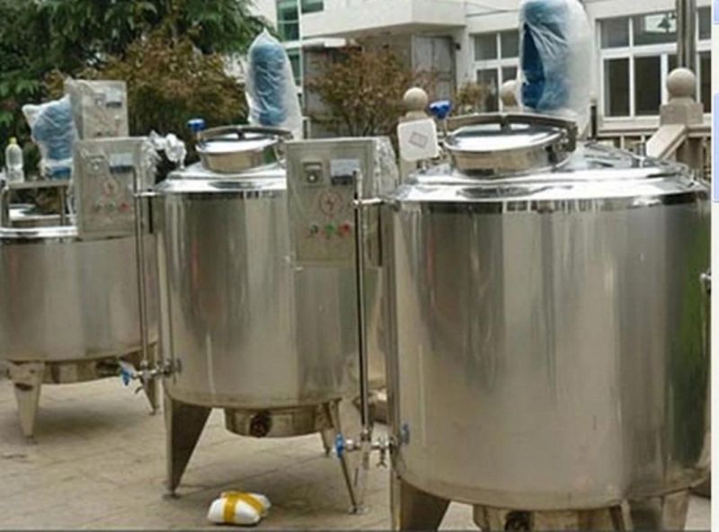 Heating Batch Pasteurizer Heating Tank Cooling Tank Juice Tank Fermenter