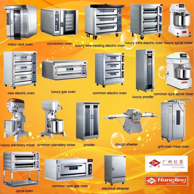 High Quality 3 Deck 6 Tray Electric Oven with Ce Certificate (real factory product)