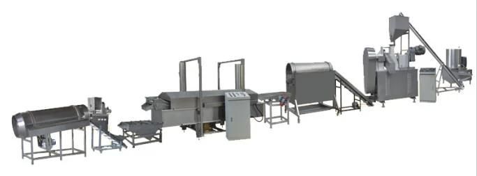 Single Screw Kurkure Extruder Cheetos Nik Naks Snack Food Machine Production Line