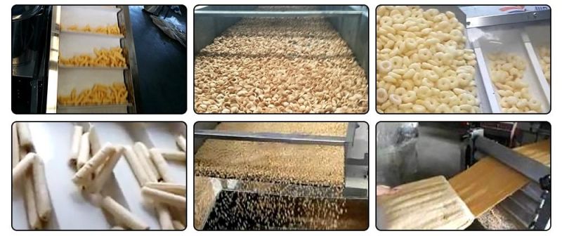 High Quality Extruded Puffed Food Machine Snack Processing Line