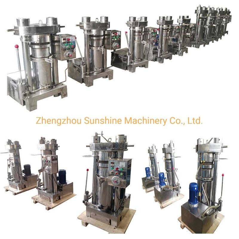 Small Cooking Olive Coconut Oil Extraction Press Pressing Machine