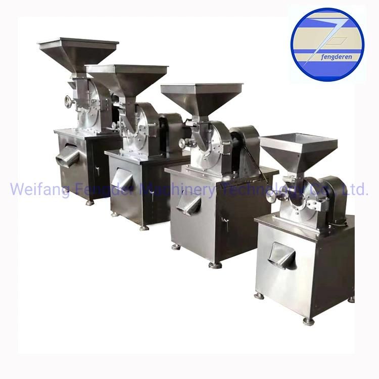 Commercial Salt Grinder Chilli Herb Crushing Machine Pepper Cocoa Egg Shell Ginger Powder Grinding Making Processing Machine