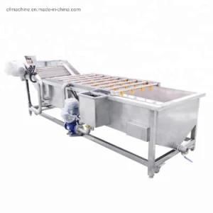 High Quality Fruit Vegetable Bubble Type Washer for Food Production Cleaning Machine