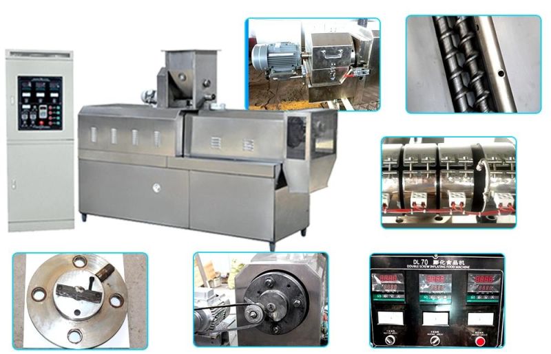 Automatic Artificial Rice Making Machine Production Line High Efficiency Powder Mill Plant