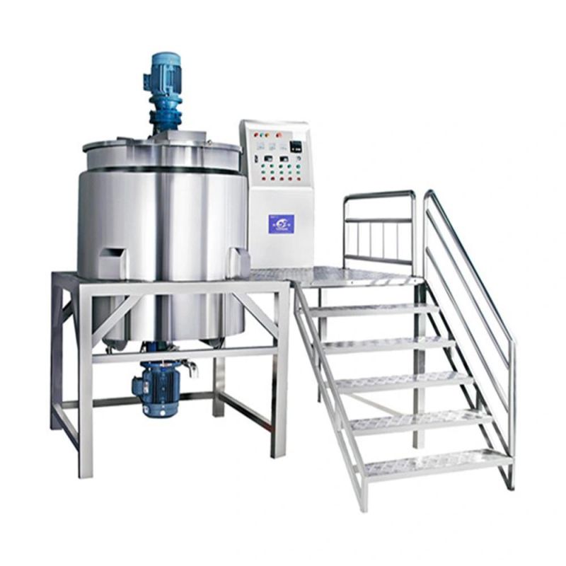 Stainless Steel Heating Holding Reaction Vacuum Mixing Tank Price