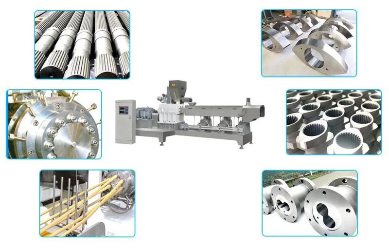 Stainless Steel Puffed Snack Production Line for Corn Puffed Snack