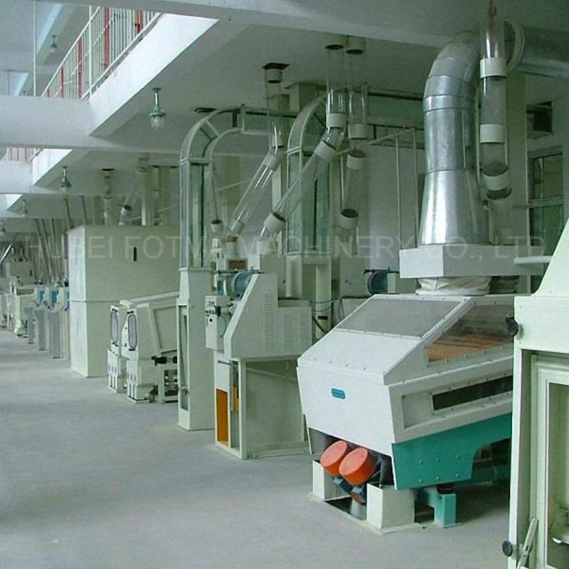 120t/D Compact Rice Processing Machinery