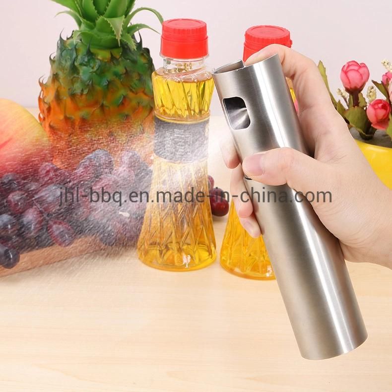 Stainless Steel 304 Oil Spray Vinegar Spray Soy Sauce Spray with Stainless Steel Spray Mouth Oil Fog Spray Vinegar Fog Spray and Soy Sauce Spray