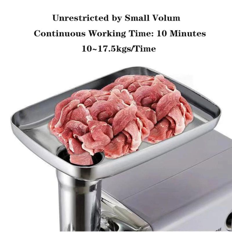 400W House Kitchen Tool Electrical Copper Motor Vegetables Fish Meat Mincer Pork Beef Meat Grinder Mincer Grinder Machine