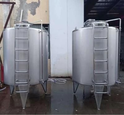 Stainless Steel Yogurt Insulated Jacketed Ice Cream Aging Tank Price