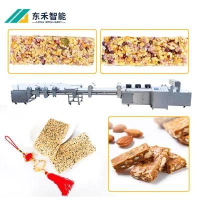 Automatic Wheat Puffing Snack Bar Production Line Breakfast Cereal Bar Snack Process ...