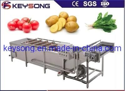 Food Machinery Fruit Bubble Washing Cleaning Washer