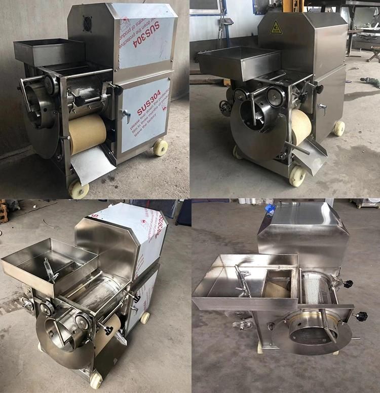 Automatic Meat Deboning Machine Fish Bone Remover Machine Fish Meat and Bone Separator for Industry